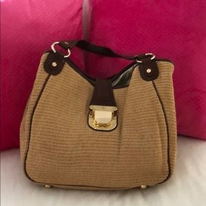 Michael Kors woven bag